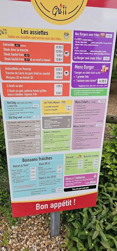 Menu_La Friterie grill_Sargé-sur-Braye_image_1