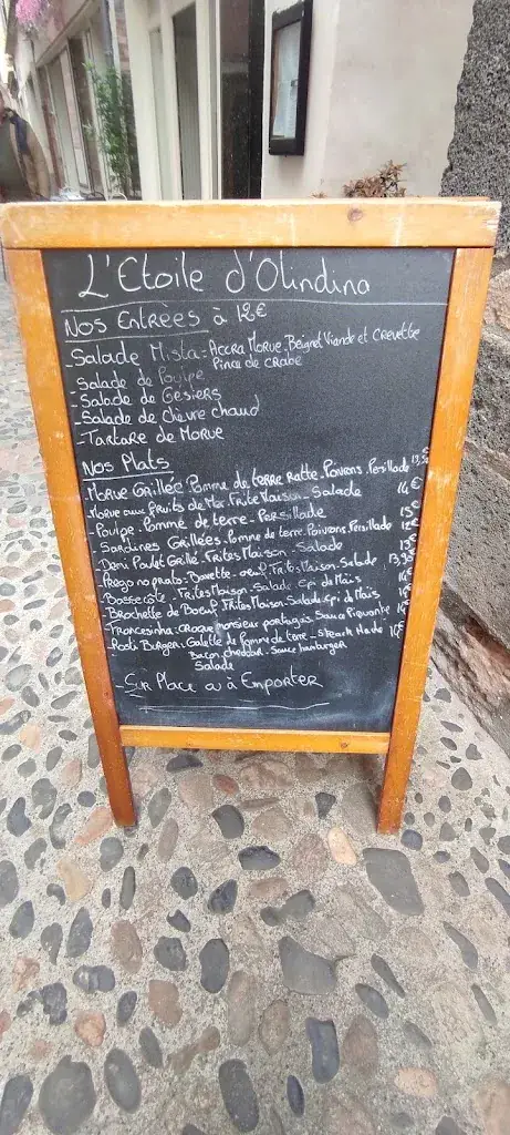 Menu_L'étoile D'olindina_Brioude_image_1