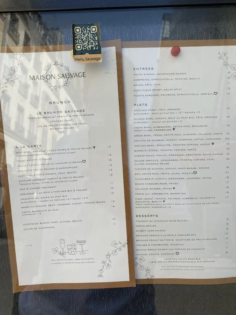 Menu_Maison Sauvage_Paris_image_4