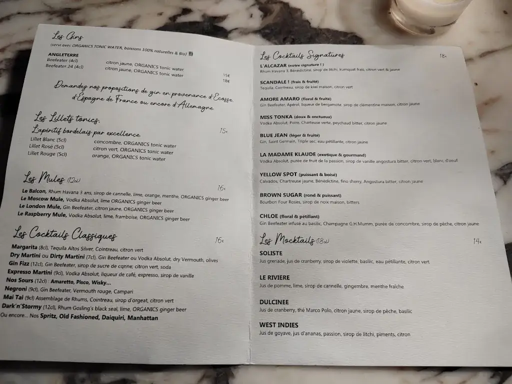 Menu_Terrasse de l'Alcazar_Paris_image_2