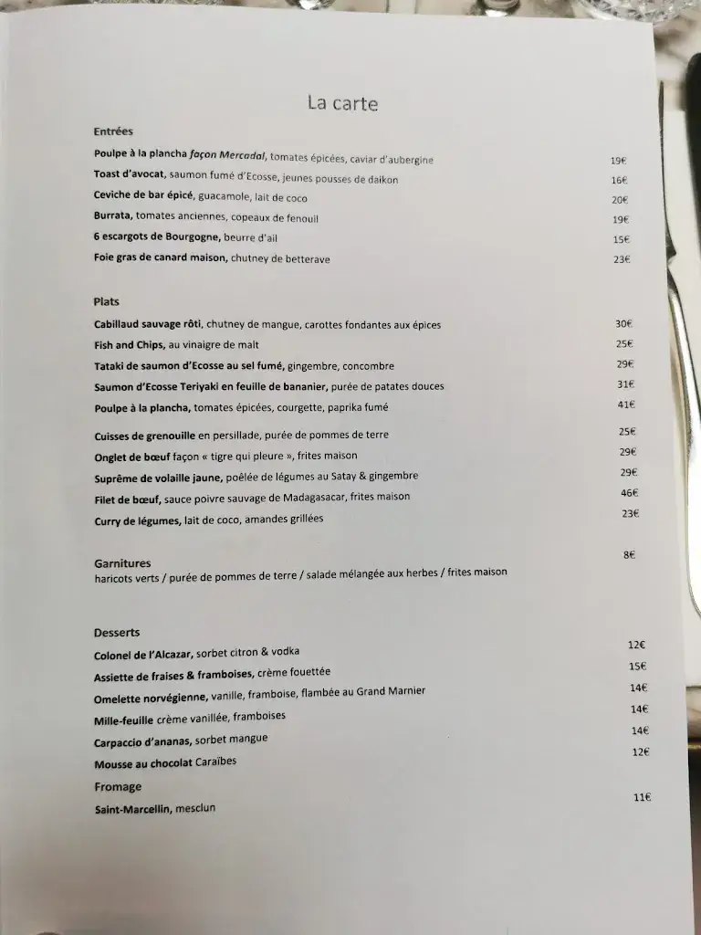 Menu_Terrasse de l'Alcazar_Paris_image_4