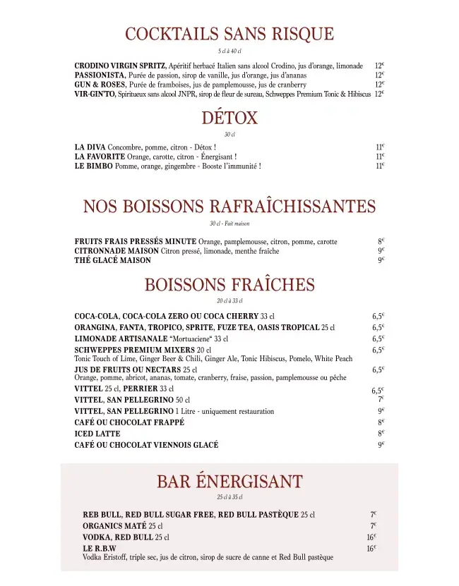 Menu_Le Chai - Saint Germain_Paris_image_2