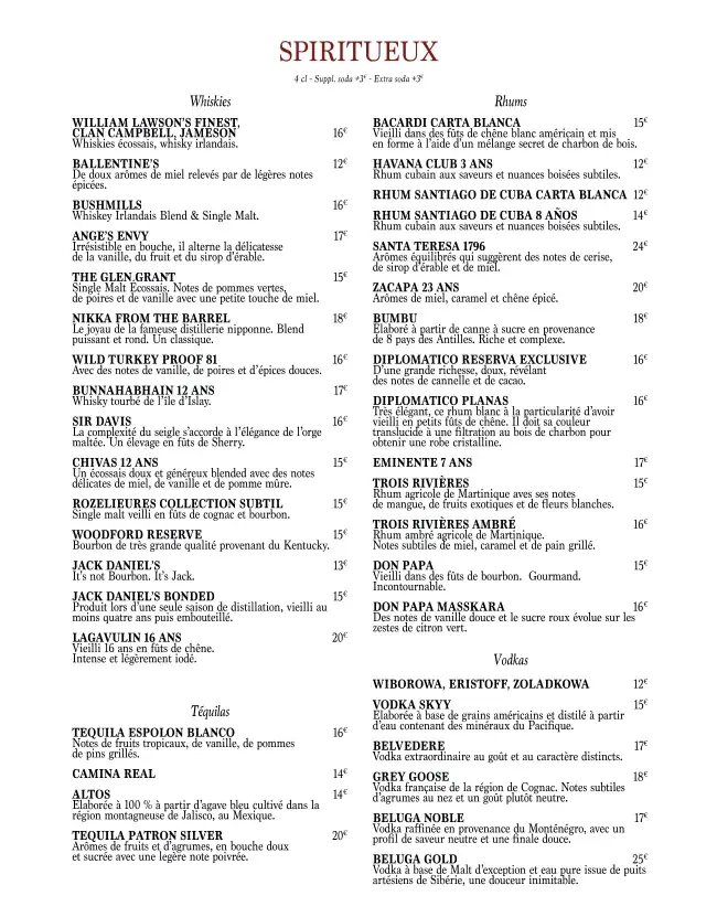 Menu_Le Chai - Saint Germain_Paris_image_3