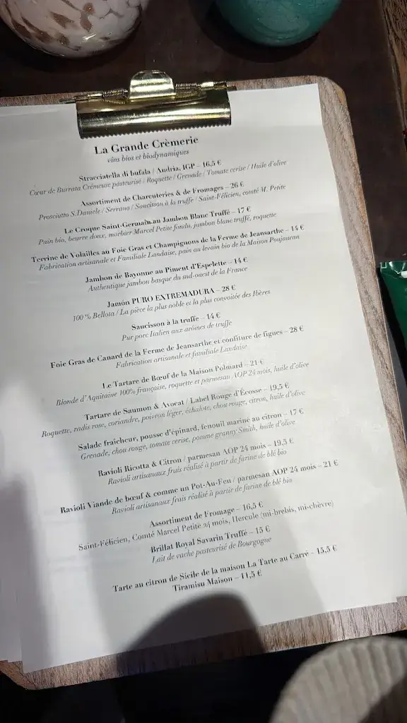 Menu_La Grande Crèmerie_Paris_image_3