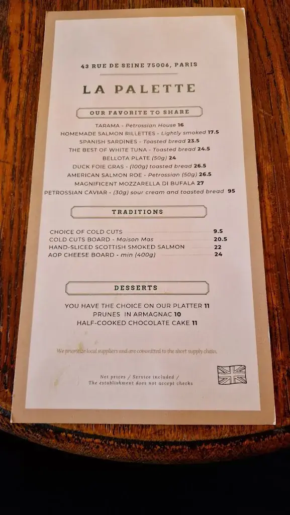 Menu_La Palette_Paris_image_4