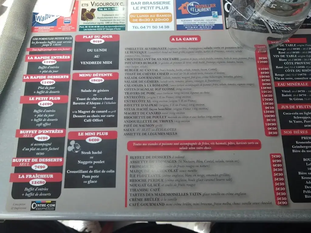 Menu_Le Petit Plus_Brioude_image_1