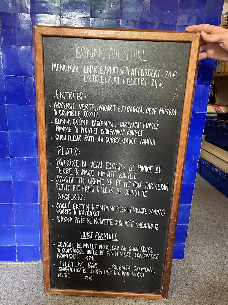 Menu_Bonne Aventure_Saint-Ouen-sur-Seine_image_1