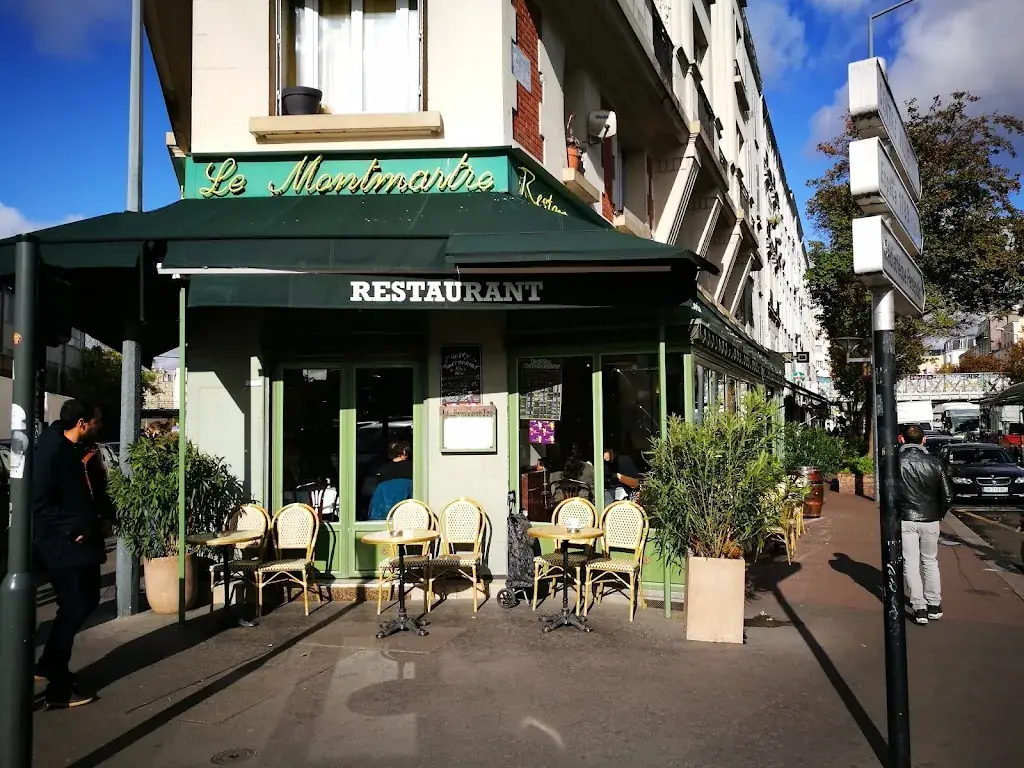Le Montmartre restaurant in Saint-Ouen-sur-Seine