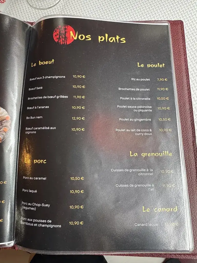 Menu_Restaurant Le Vietnam_Brioude_image_2