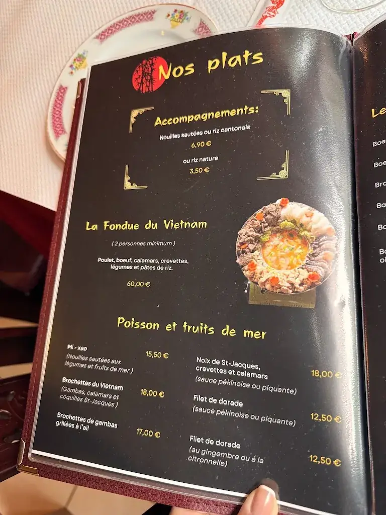 Menu_Restaurant Le Vietnam_Brioude_image_3