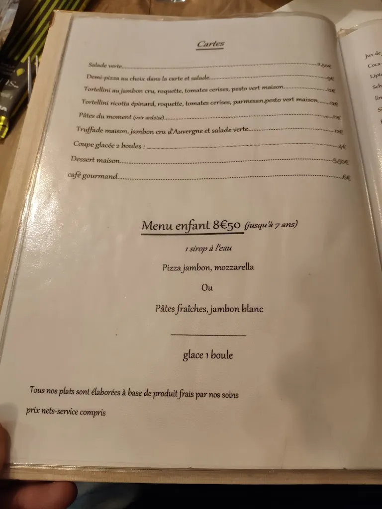 Menu_pizzeria et caetera_Brioude_immagine_2