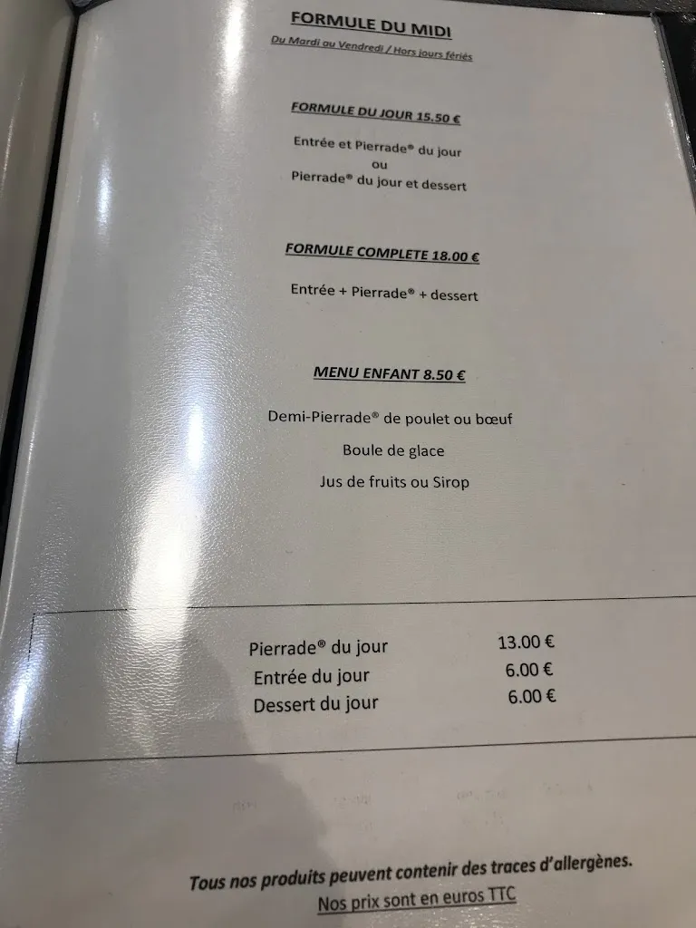 Menu_La Pierrade d'Or_Sainte-Geneviève-des-Bois_immagine_3