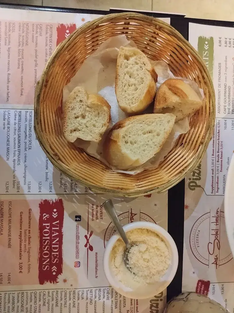 Menu_Au Soleil Italien Sainte-Geneviève-des-Bois_Sainte-Geneviève-des-Bois_immagine_8