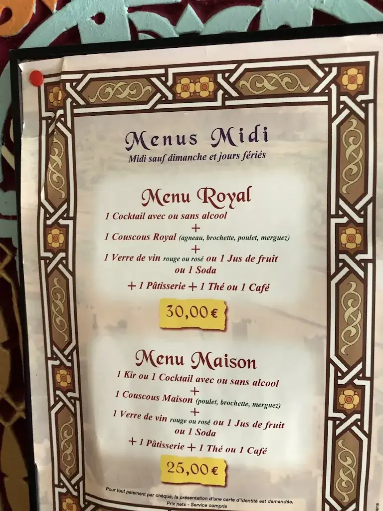 Menu_El Koutoubia_Sainte-Geneviève-des-Bois_image_3