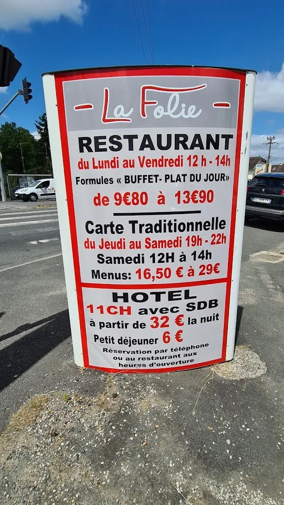 Menu_Restaurant La Folie à Veigné_Veigné_image_2
