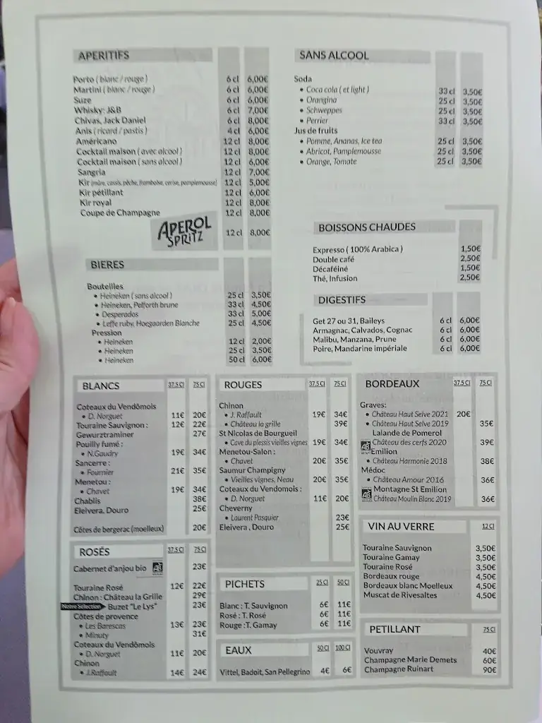 Menu_Le Moulin du Loir_Vendôme_imagen_4