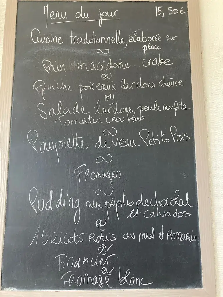 Menu_Restaurant La Promenade_Valençay_image_1