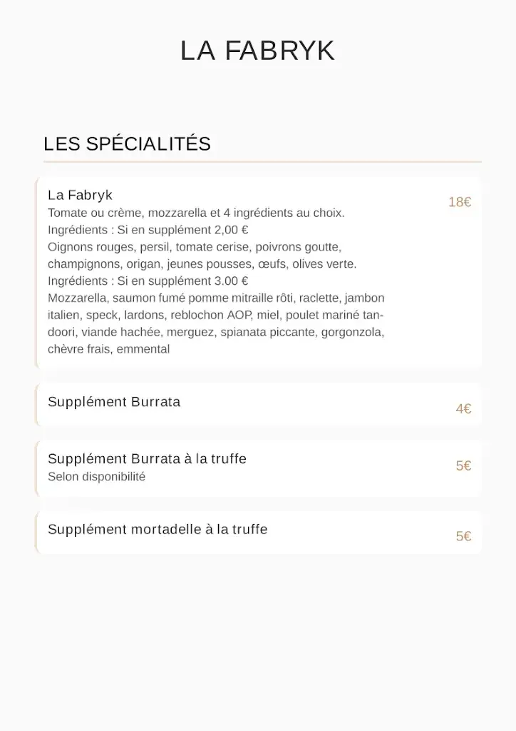 Menü_La Fabryk_Vierzon_Bild_4