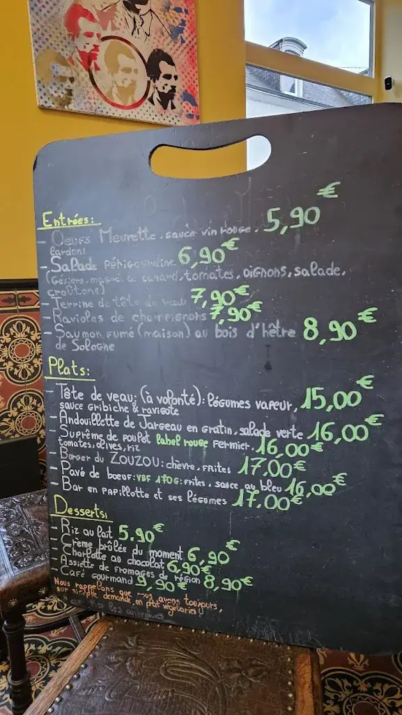 Menu_Restaurant Zouzou_Vierzon_image_1