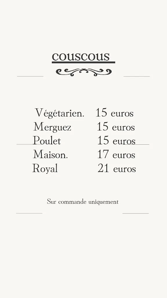 Menu_L'Auberge de la Croix Blanche_Combreux_image_3