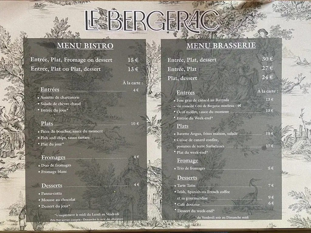 Menu_Le Bergerac Restaurant_Vouzon_image_2
