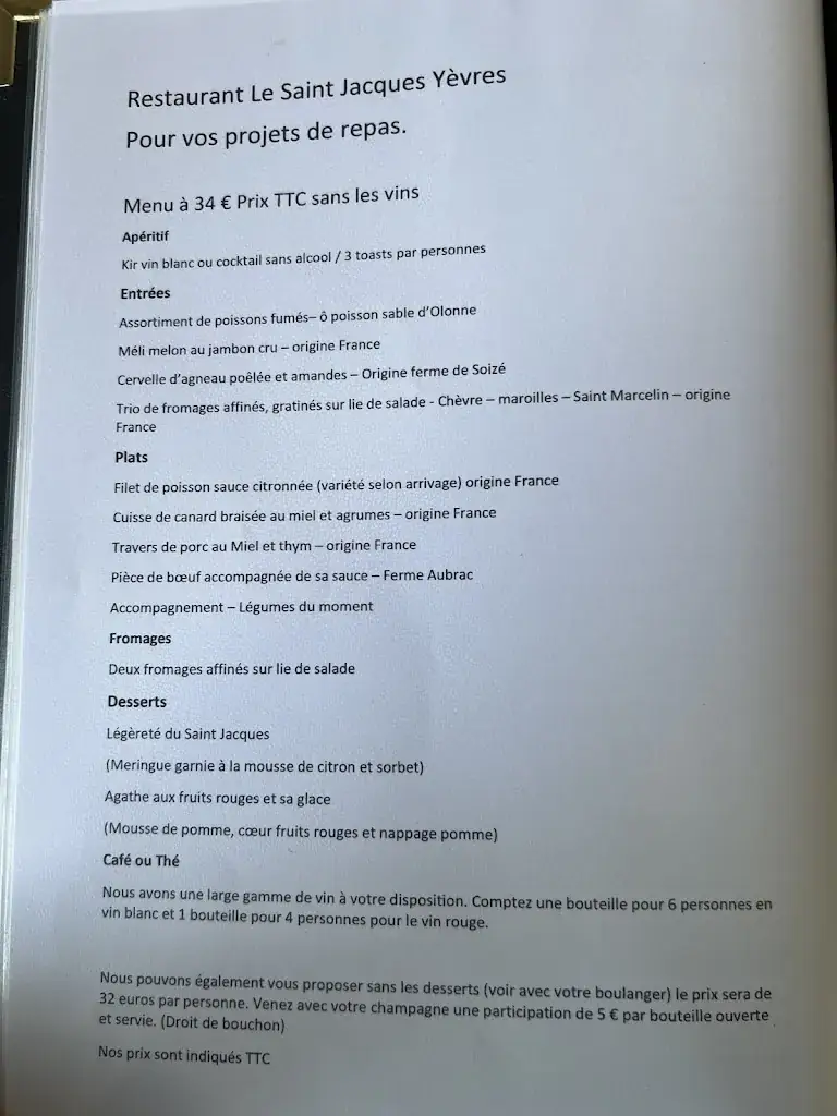 Menu_Le Saint-Jacques_Yèvres_image_2