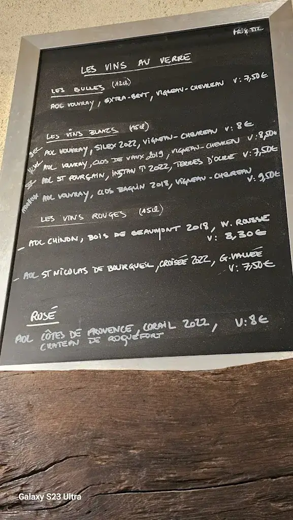 Menu_Les Gueules Noires (à la Cave Martin)_Vouvray_image_2