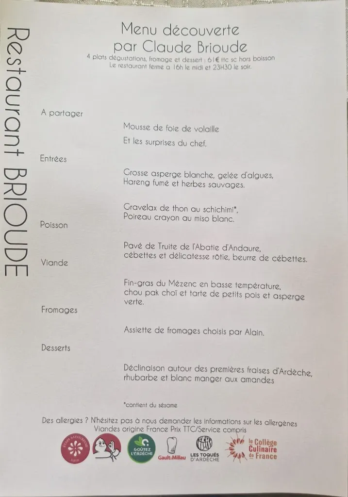 Menu_Restaurant Brioude_Meyras_image_1