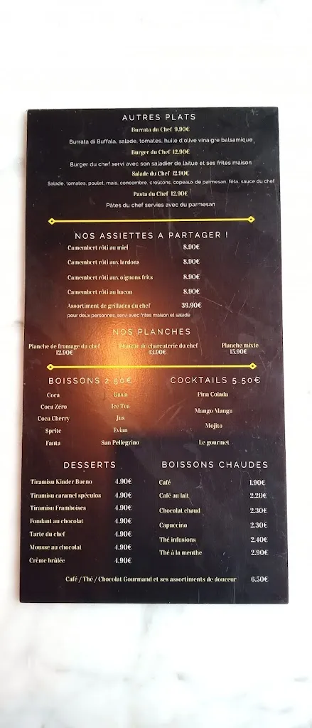 Menu_Chef Gourmet_Blois_image_4