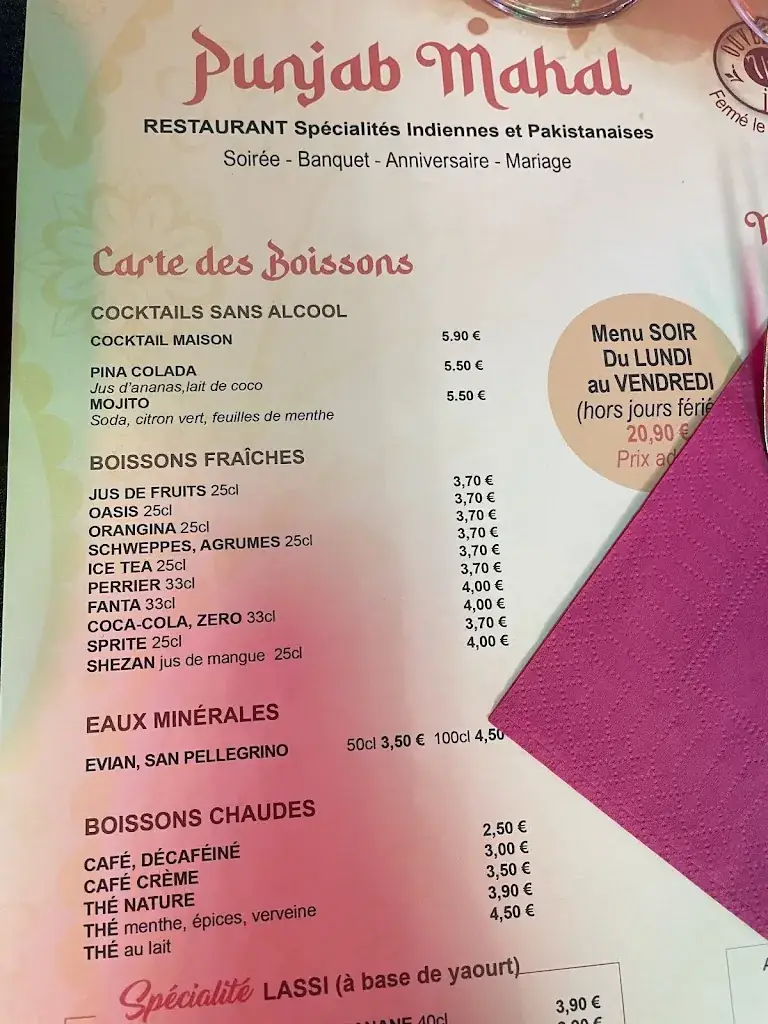 Menu_Jardin du punjab_Vernouillet_image_2
