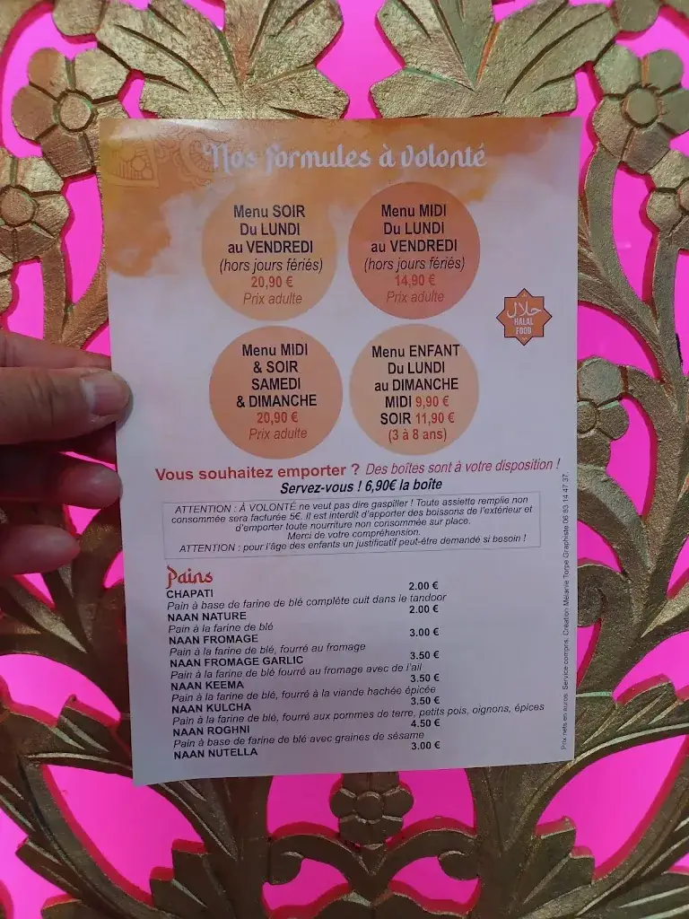 Menu_Jardin du punjab_Vernouillet_image_3