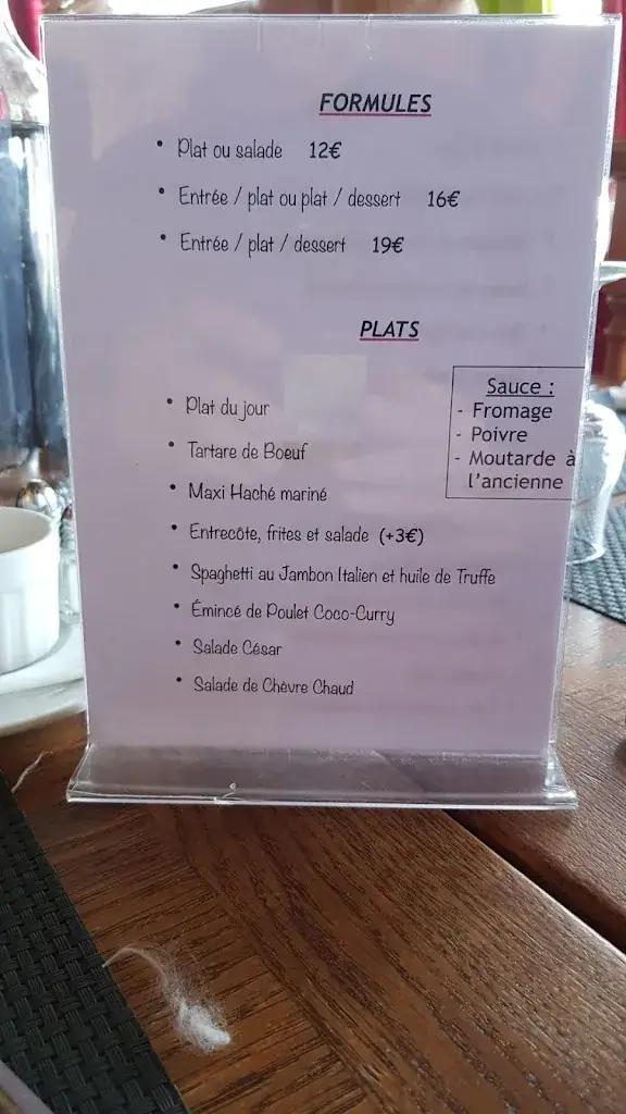 Menu_Brasserie Du Val De Seine._Vernouillet_immagine_2