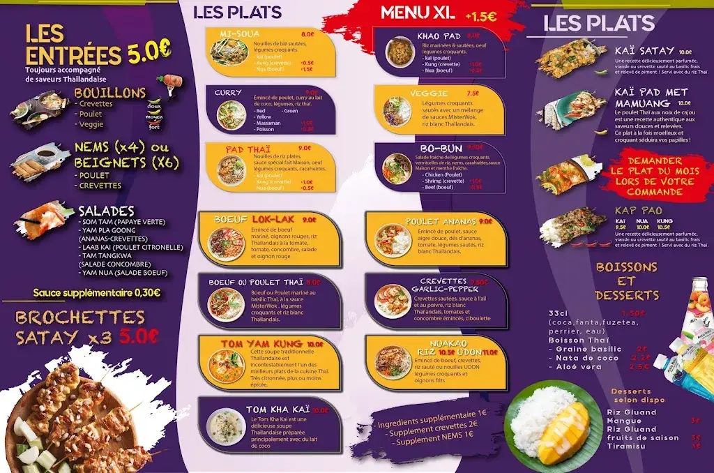 Menu_Mister WOK Thaï Street Food_Vernouillet_image_1
