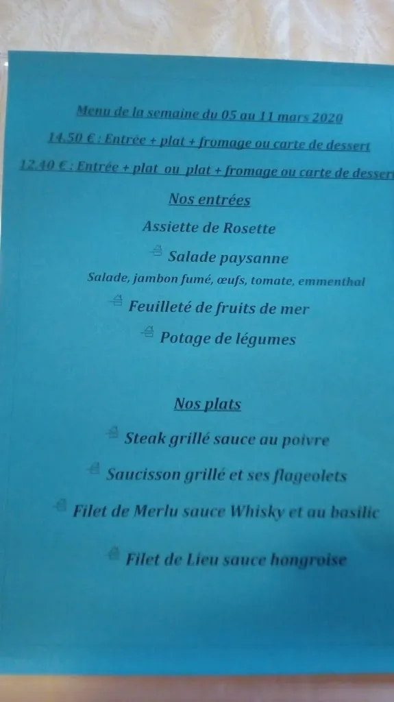Menu_Restaurant de la Mairie_Vovéens_image_1