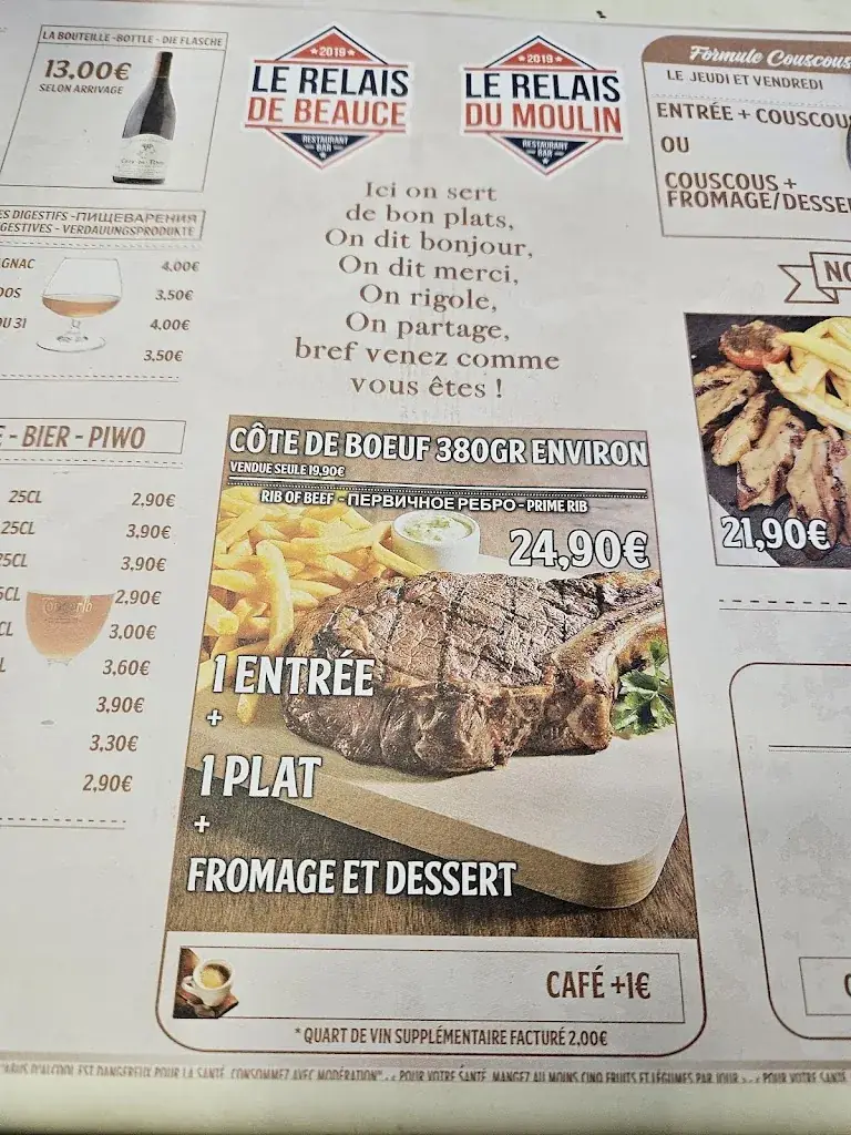 Menu_Relais de beauce_Ymonville_imagen_2