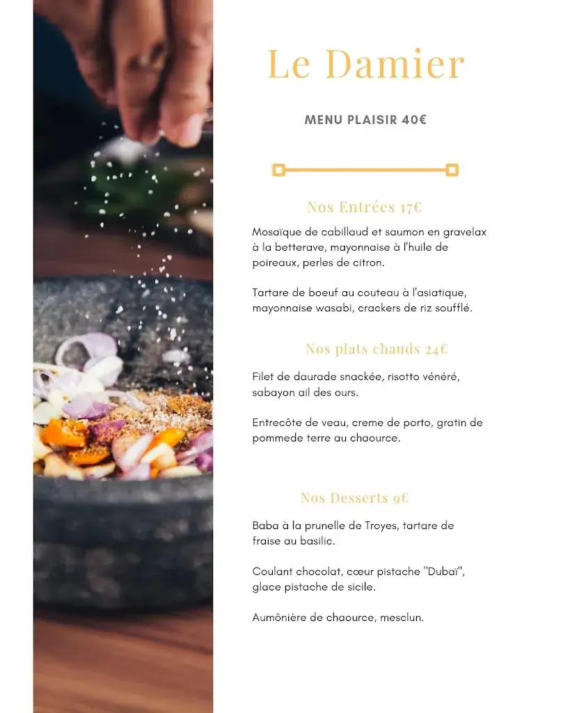 Menu_Le Damier_Troyes_image_3