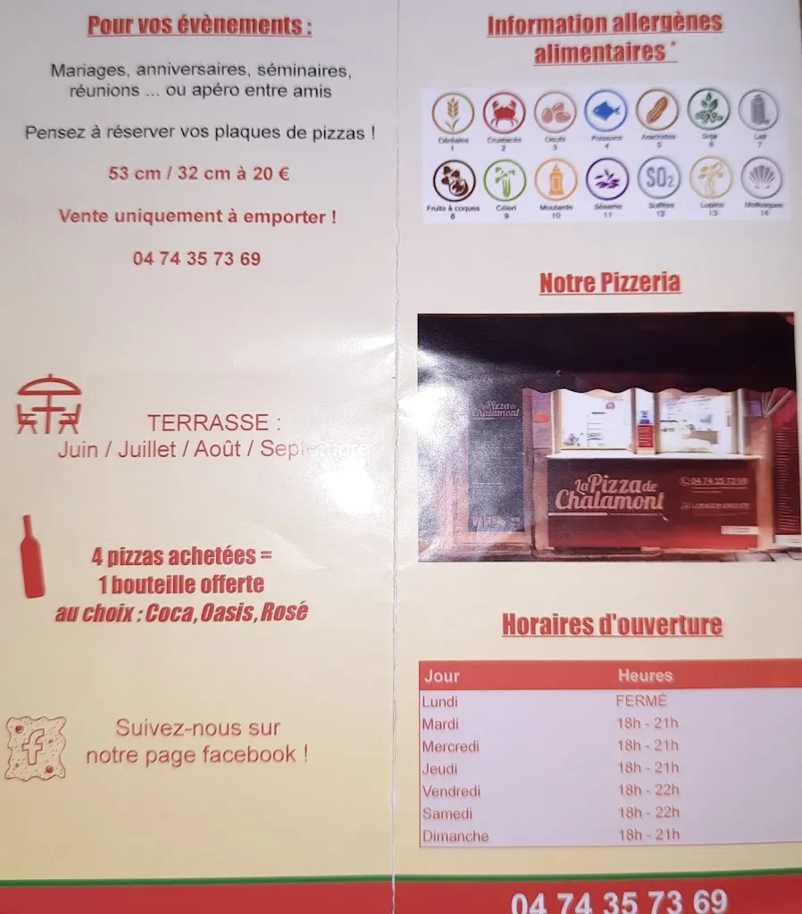 Menu_LA Pizza de chalamont_Chalamont_image_3