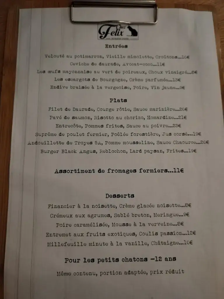 Menu_Chez Felix_Troyes_image_4