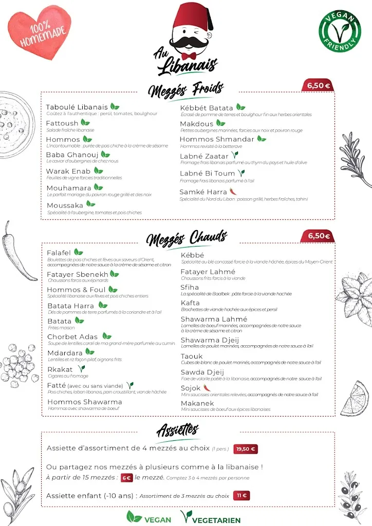 Menu_AU LIBANAIS (Troyes)_Troyes_immagine_1