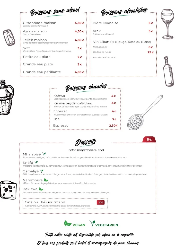 Menu_AU LIBANAIS (Troyes)_Troyes_immagine_3