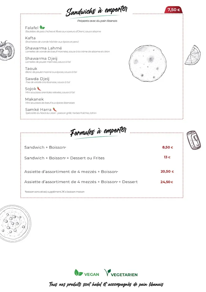 Menu_AU LIBANAIS (Troyes)_Troyes_immagine_4