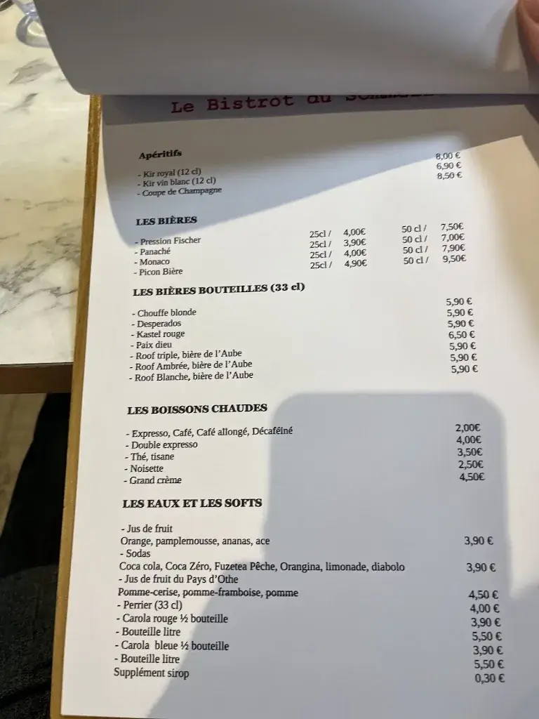 Menu_Le Bistrot du Sommelier_Troyes_image_1