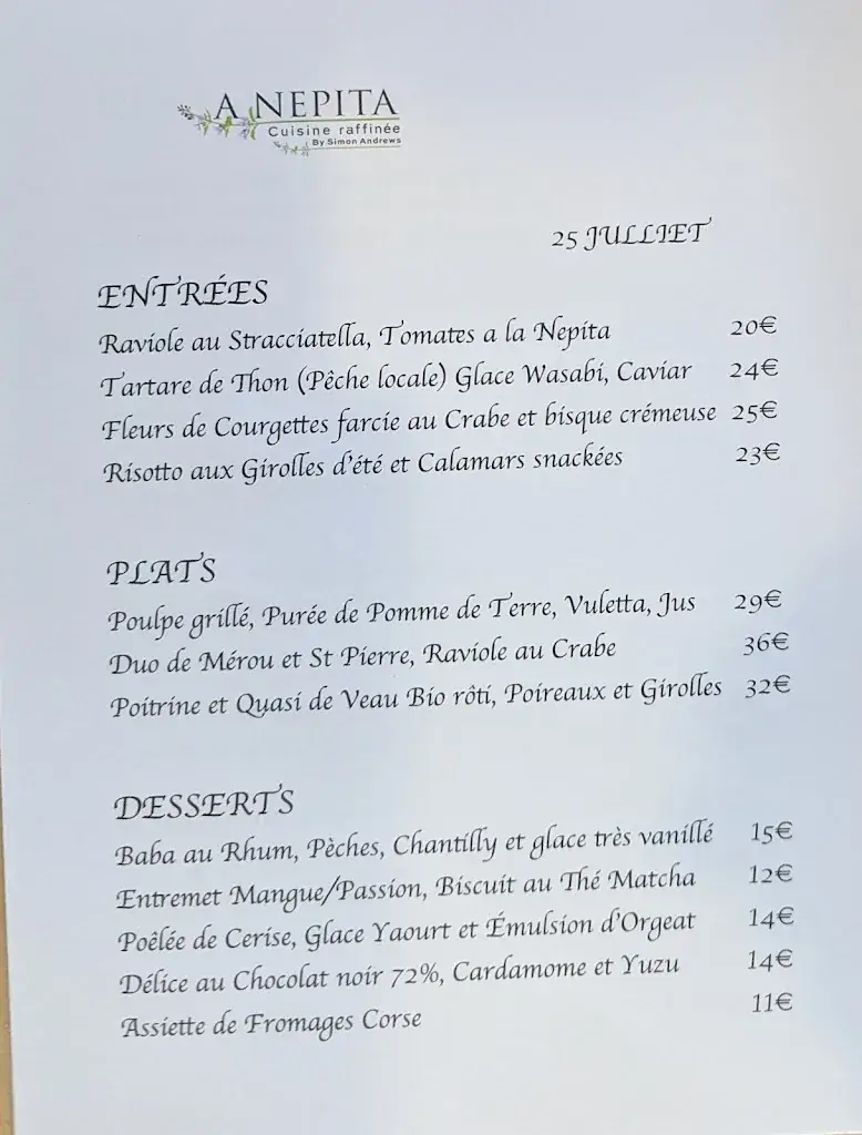 Menu_A NEPITA_Ajaccio_image_2