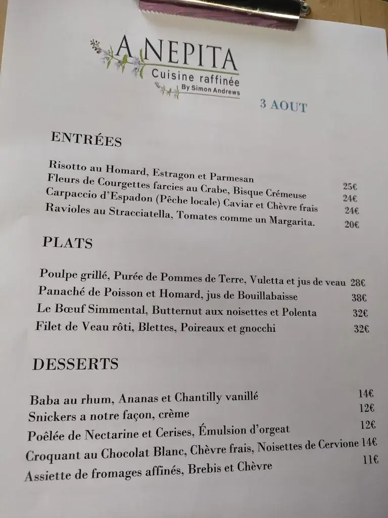 Menu_A NEPITA_Ajaccio_image_3
