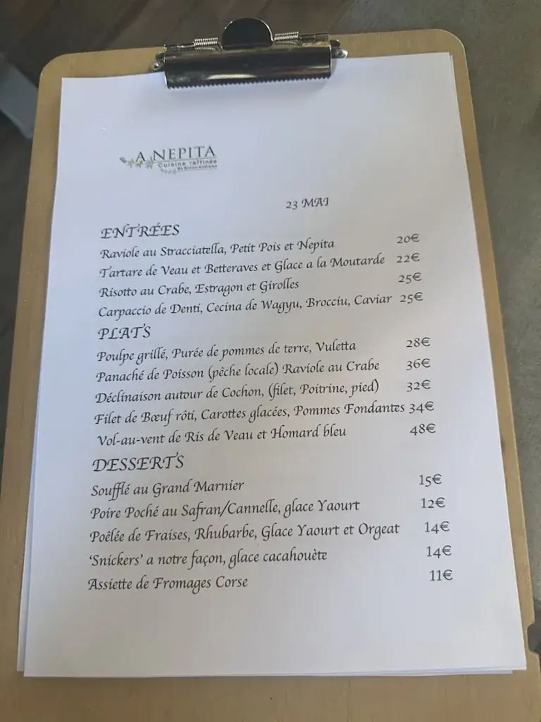 Menu_A NEPITA_Ajaccio_image_4