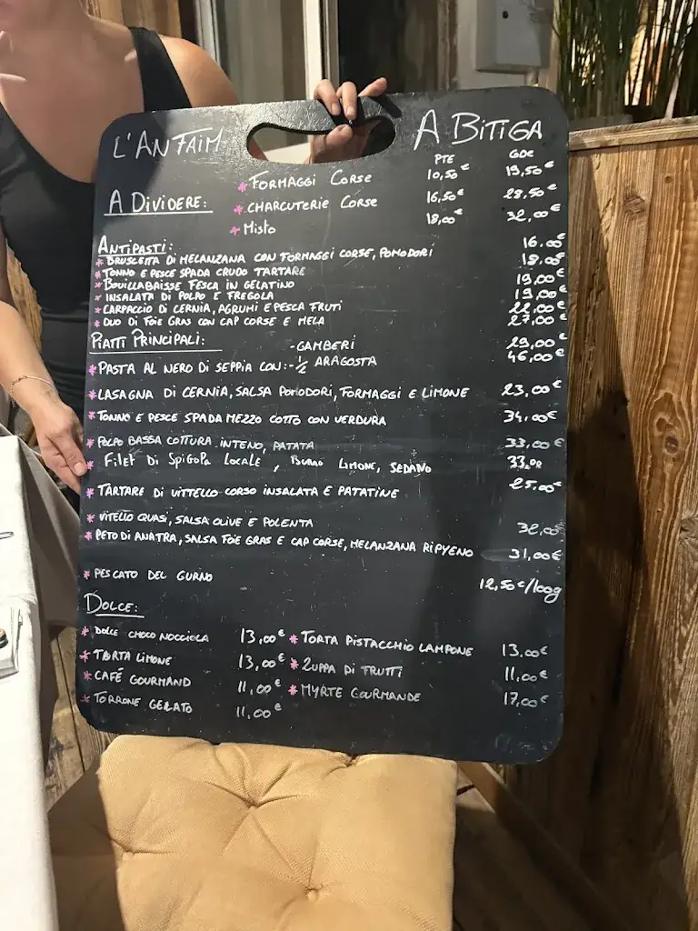 Menu_Restaurant L'an faim_Bonifacio_imagen_3