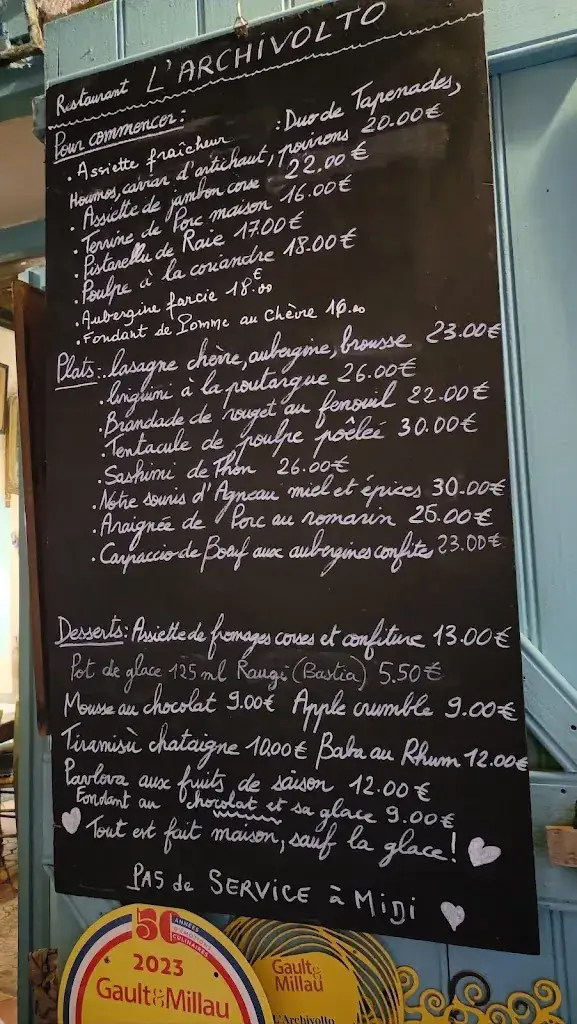 Menu_L'Archivolto_Bonifacio_imagen_3