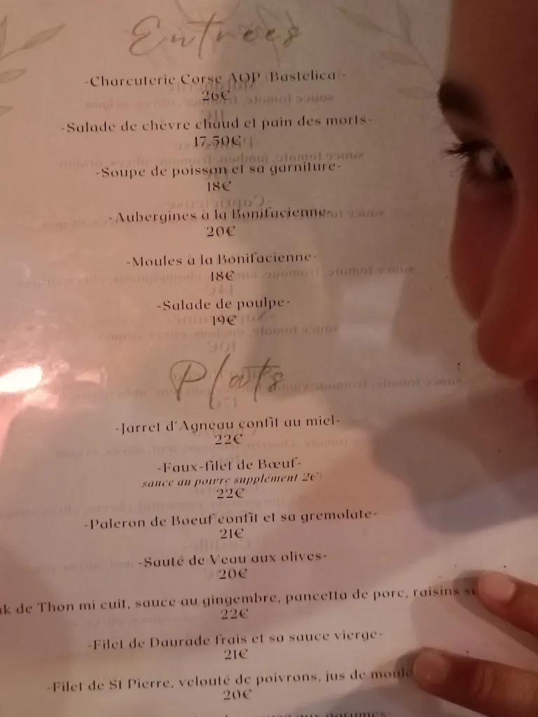 Menu_U Castillé_Bonifacio_image_1