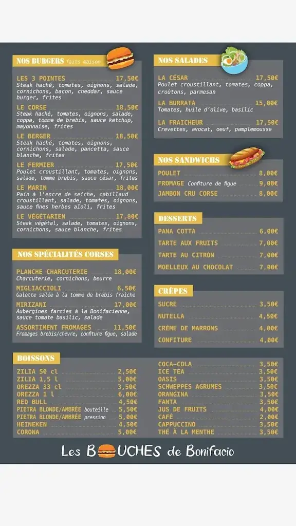 Menu_Les Bouches de Bonifacio_Bonifacio_image_1