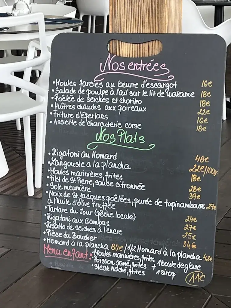 Menu_Restaurant Aux Coquillages de Diana_Aléria_image_3